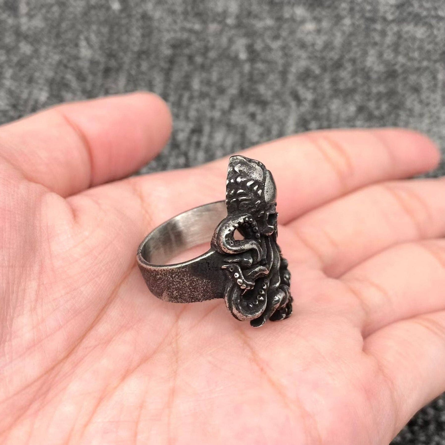 Cthulu Stainless Steel Ring