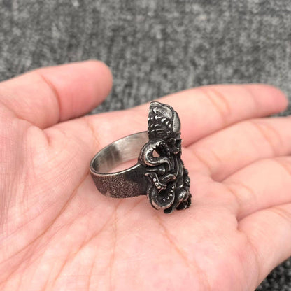 Cthulu Stainless Steel Ring