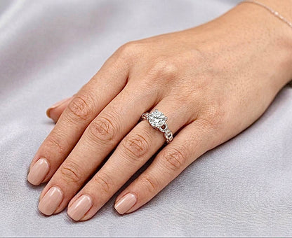 Herkimer Diamond (Lab Grown) - Hypoallergenic Stainless Steel