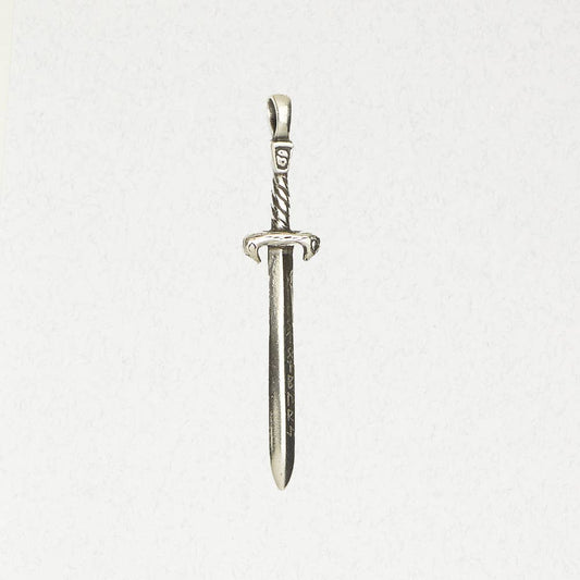 Celtic Excalibur Sword * Pewter Pendant Necklace with Chain