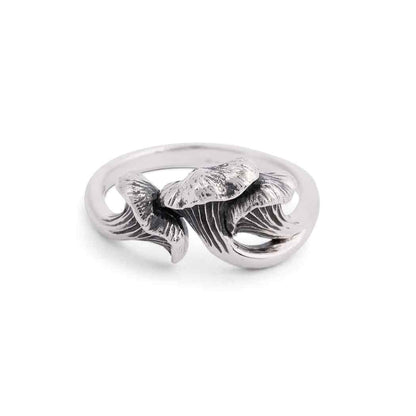 Bronze Chanterelle Mushroom Ring