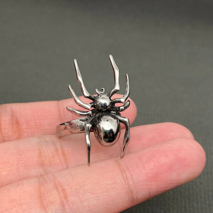 Stainless Steel Spider Ring
