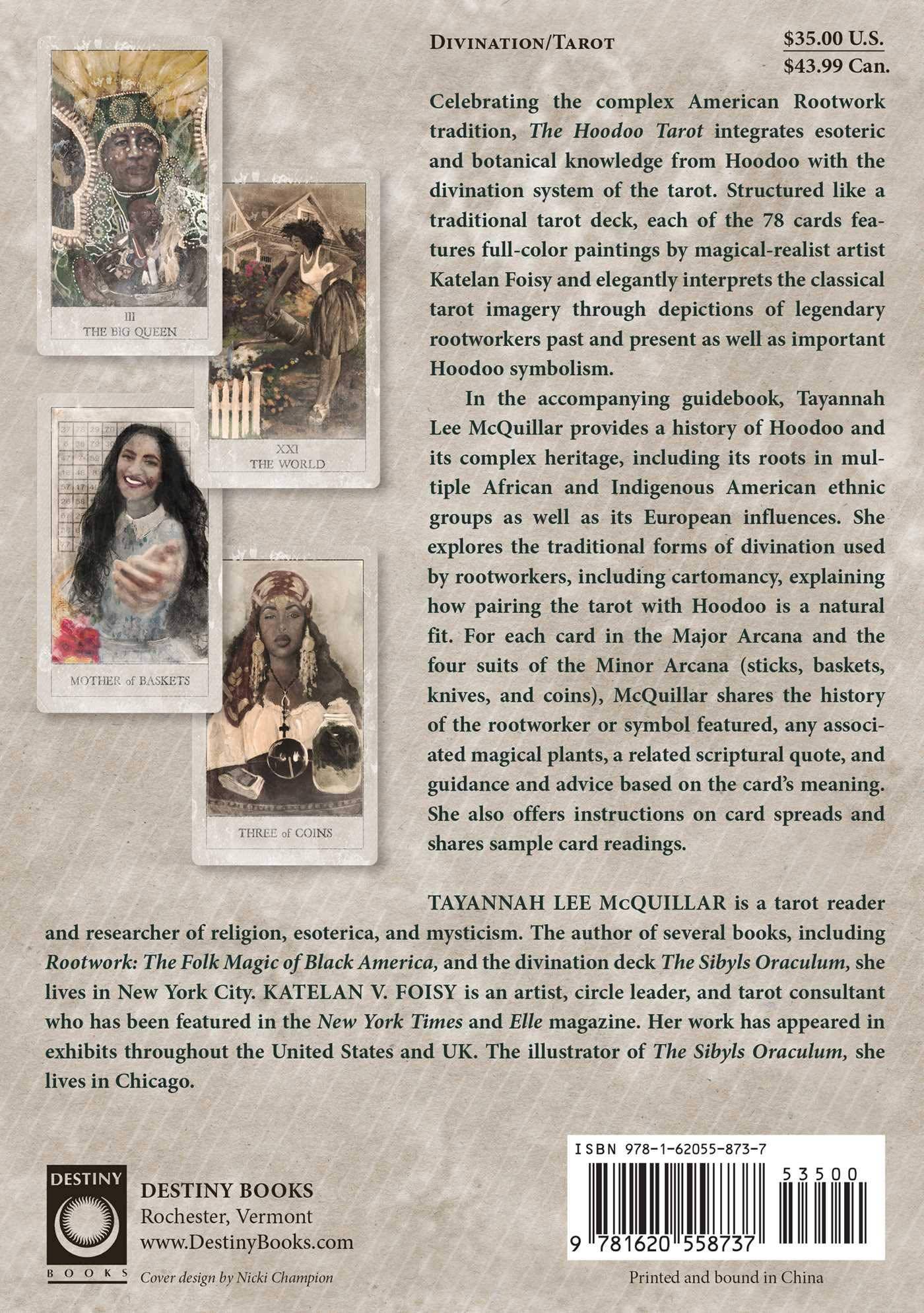 Hoodoo Tarot: 78-Card Deck and Book for Rootworkers