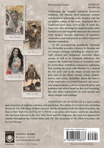 Hoodoo Tarot: 78-Card Deck and Book for Rootworkers