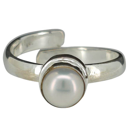 Pearl Sterling Silver Ring