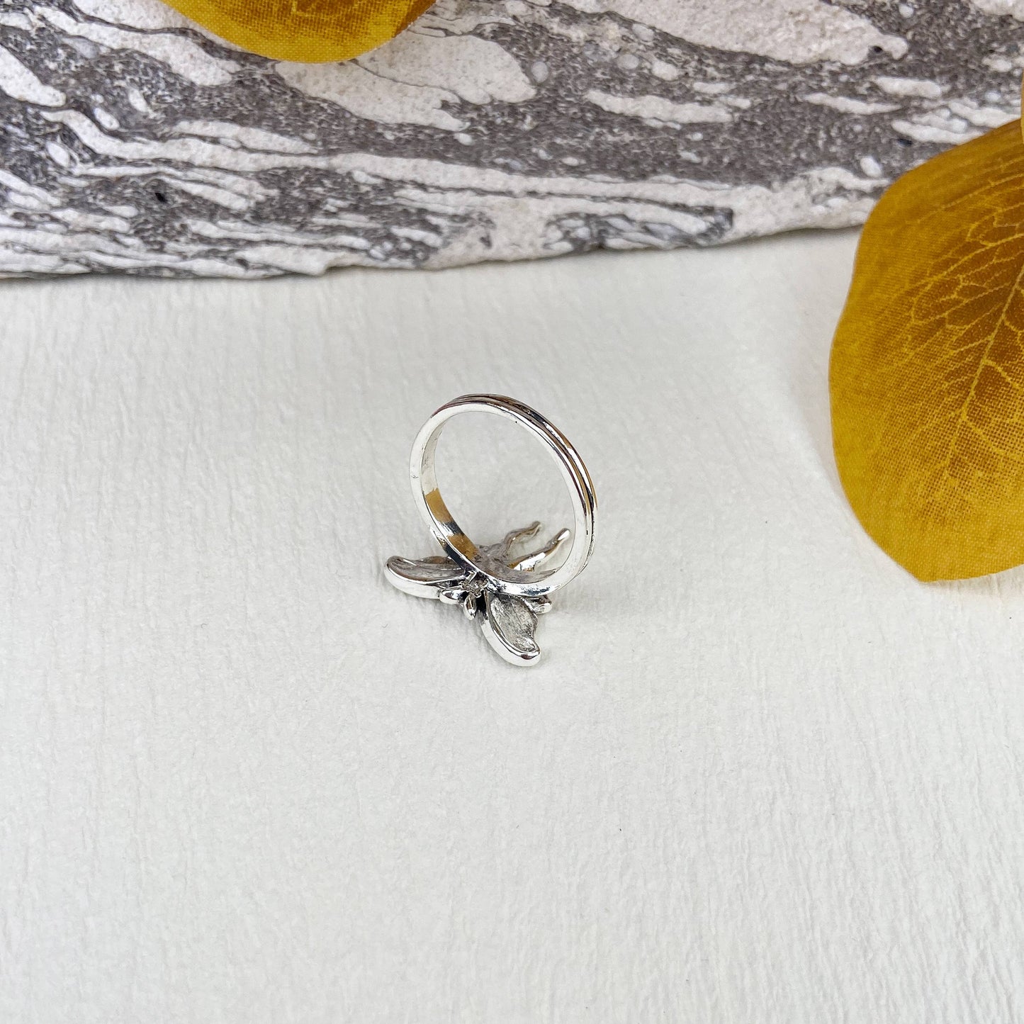 Luna Moth Ring