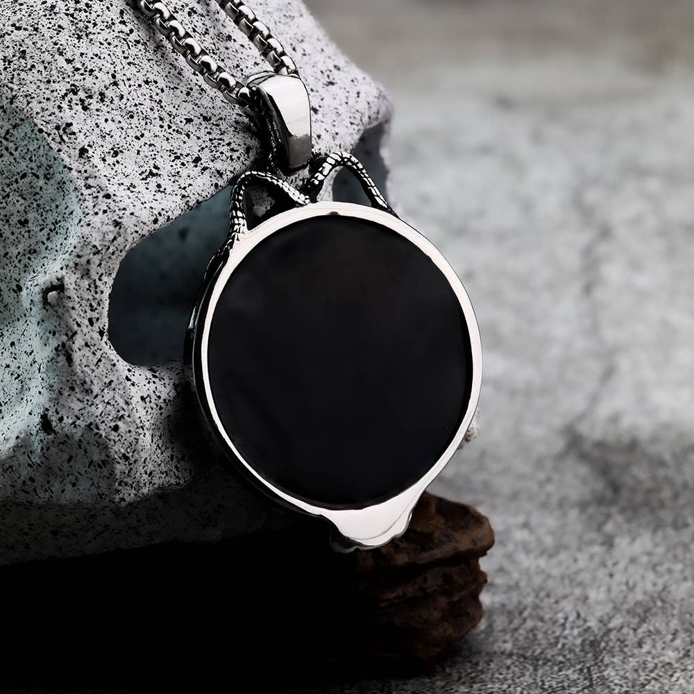 Scrying Glass Mirror Necklace