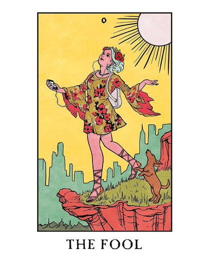 Modern Witch Tarot Poster Book by Lisa Sterle