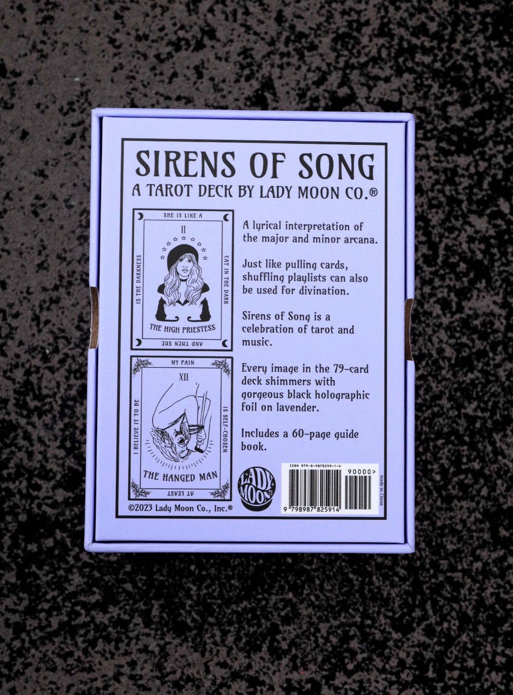 Sirens Of Song Tarot Deck (Lavender)