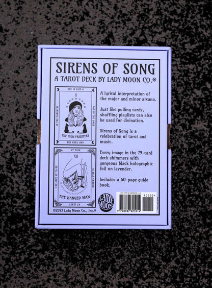 Sirens Of Song Tarot Deck (Lavender)