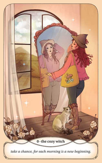 Cozy Witch Tarot Deck and Guidebook by Amanda  Lovelace
