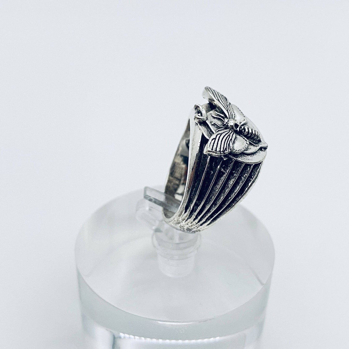 Little Skull Moth Ring