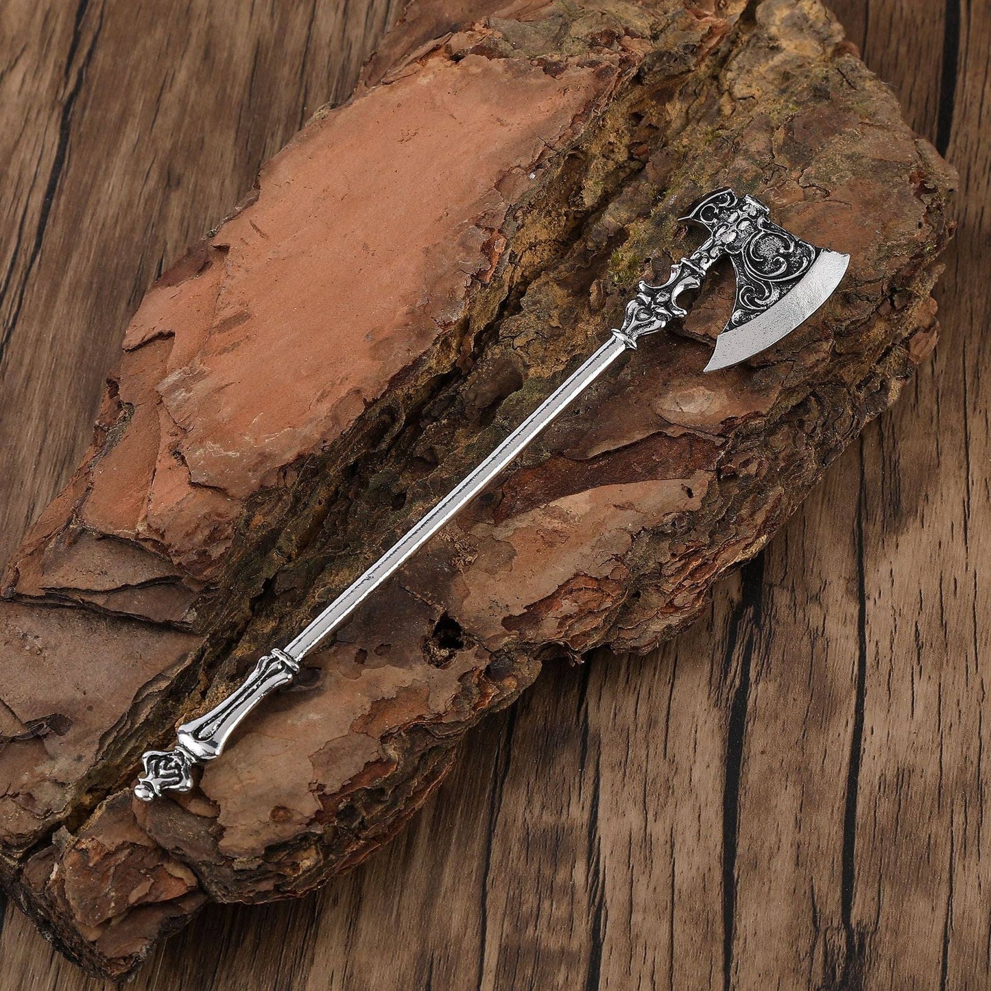Viking Odin Battle Axe Hair Stick/Hairpin