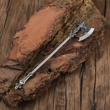 Viking Odin Battle Axe Hair Stick/Hairpin