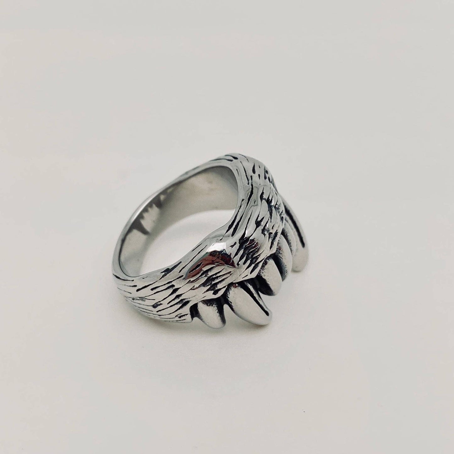 Vampire Teeth Stainless Steel Ring