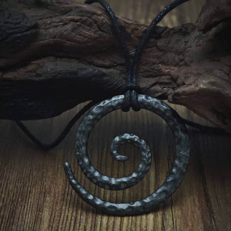 Eldritch Spiral Amulet Necklace