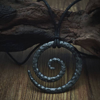 Eldritch Spiral Amulet Necklace