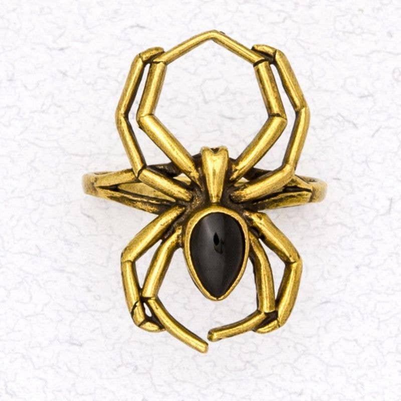 Bronze Black Widow Spider