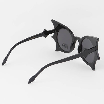 Gothic Morticia Addams Polarized Bat Wing Sunglasses