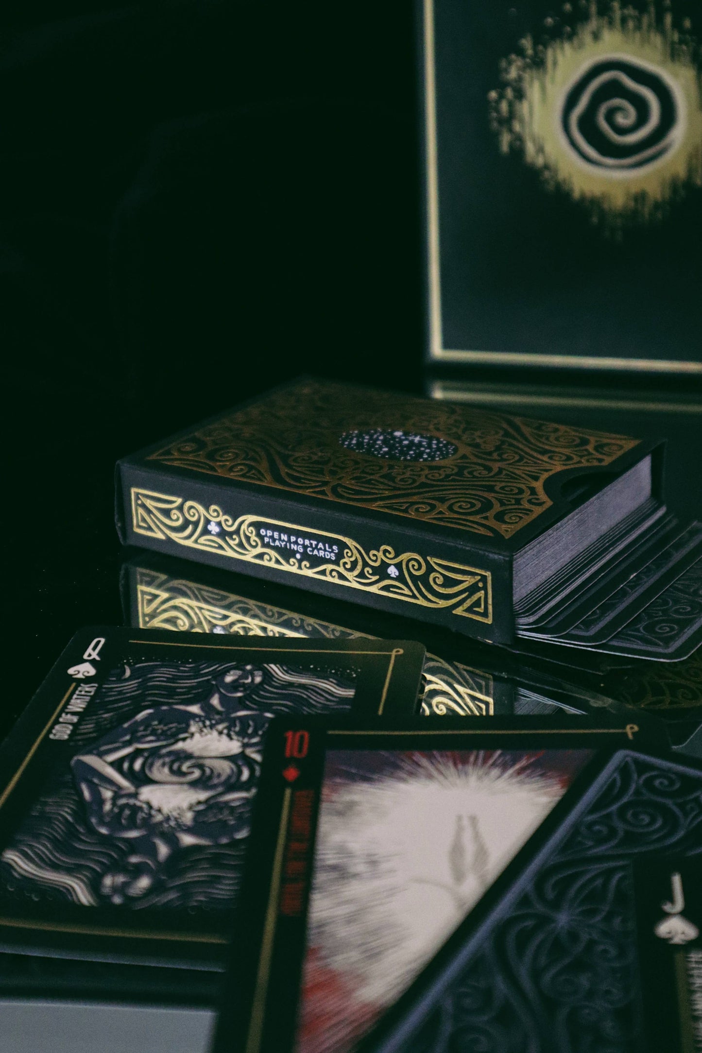 Open Portals Playing Cards & Oracle (Darkside Colorway)
