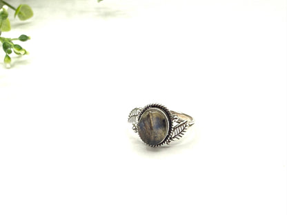 Labradorite Gemstone Sterling Silver (925) Ring
