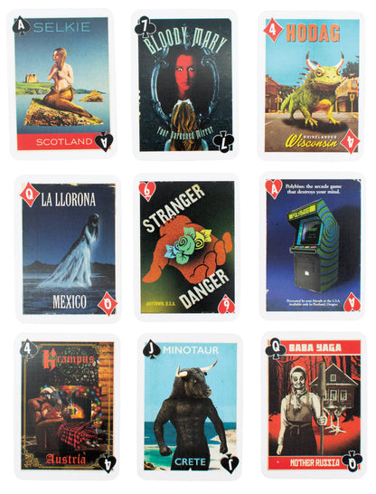 Monsters of Folklore Playing Card Set