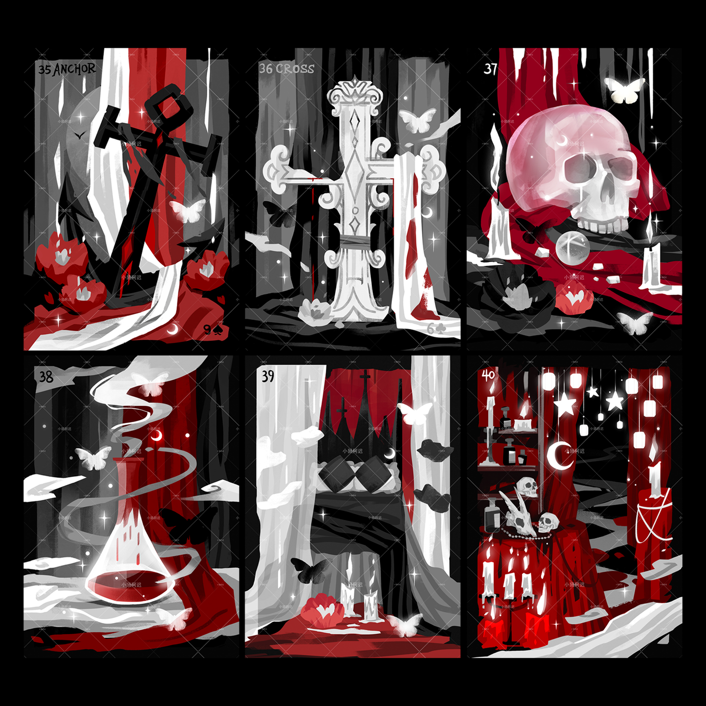 Blood Nightmare Lenormand