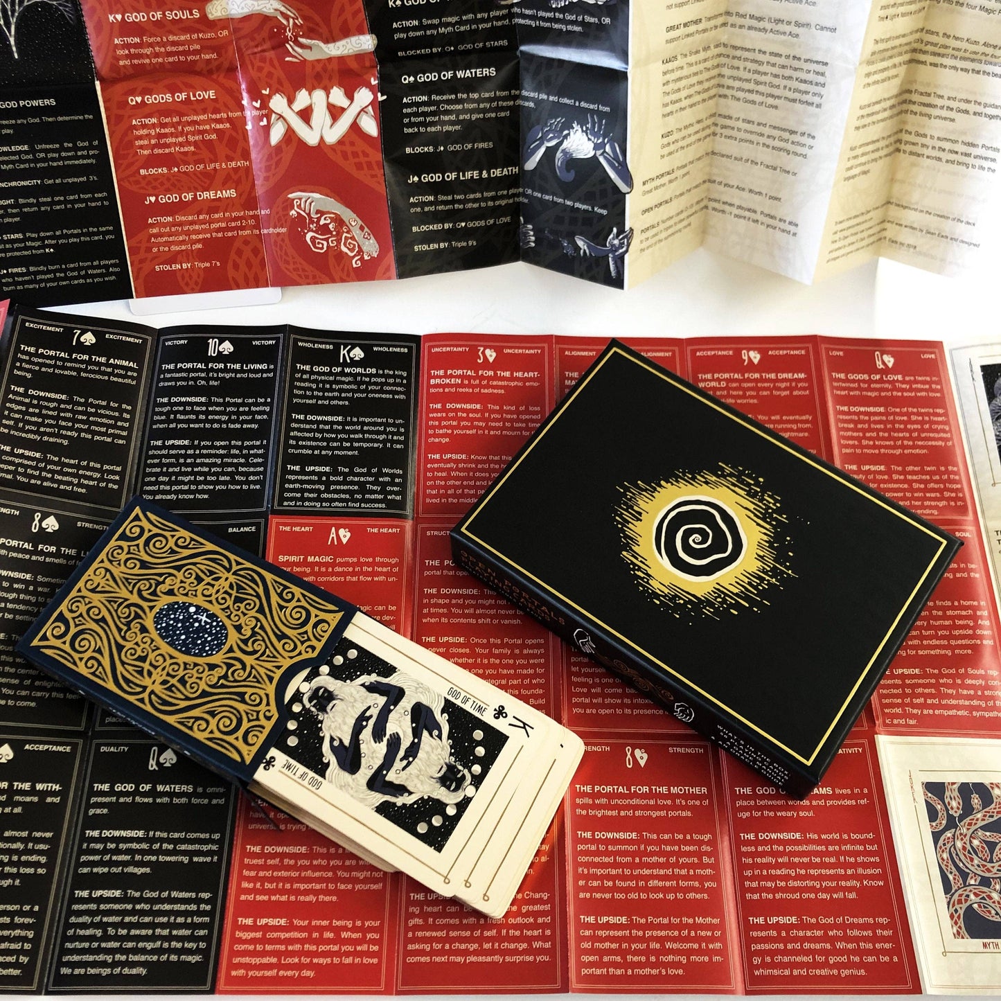 Open Portals Playing Cards & Oracle (Lightside Colorway)