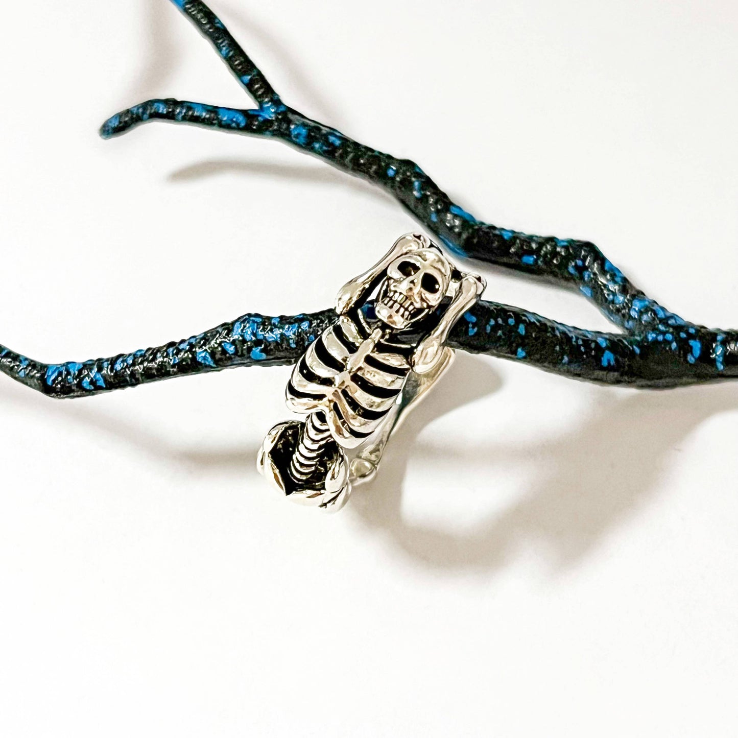 Skeleton Adjustable Open Ring