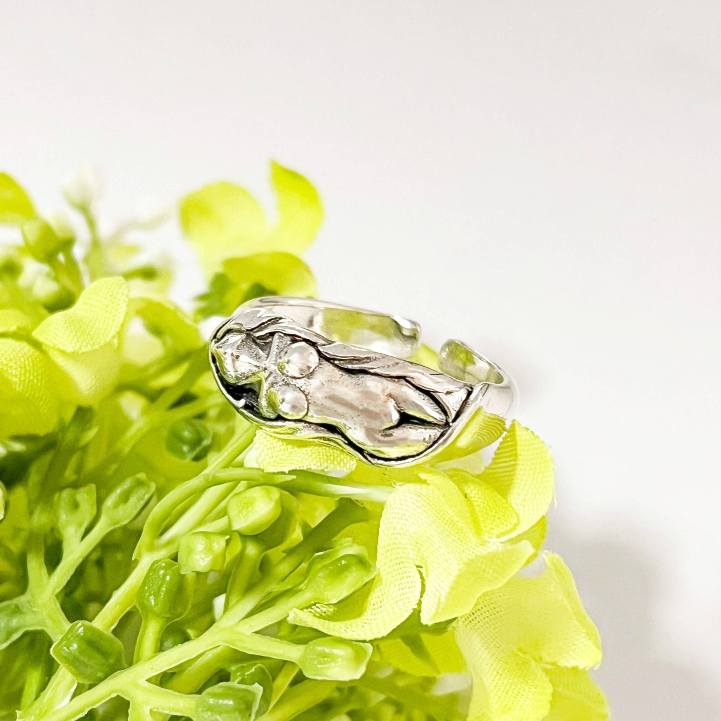 Bold Goddess Style Adjustable Statement Ring