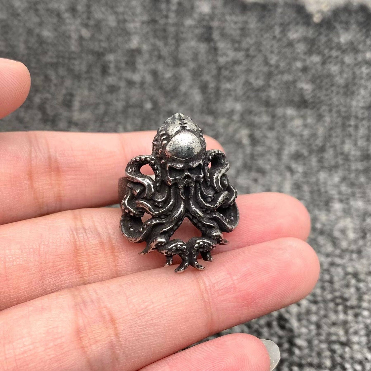 Cthulu Stainless Steel Ring