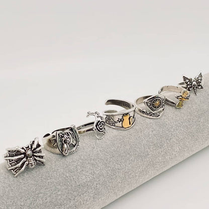 Adjustable Rose Ring
