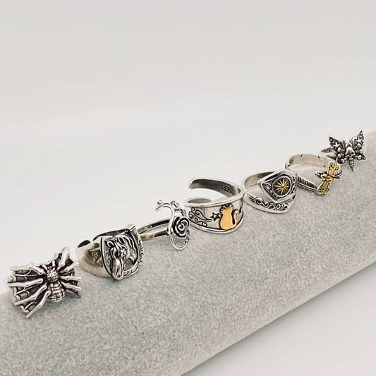Adjustable Rose Ring