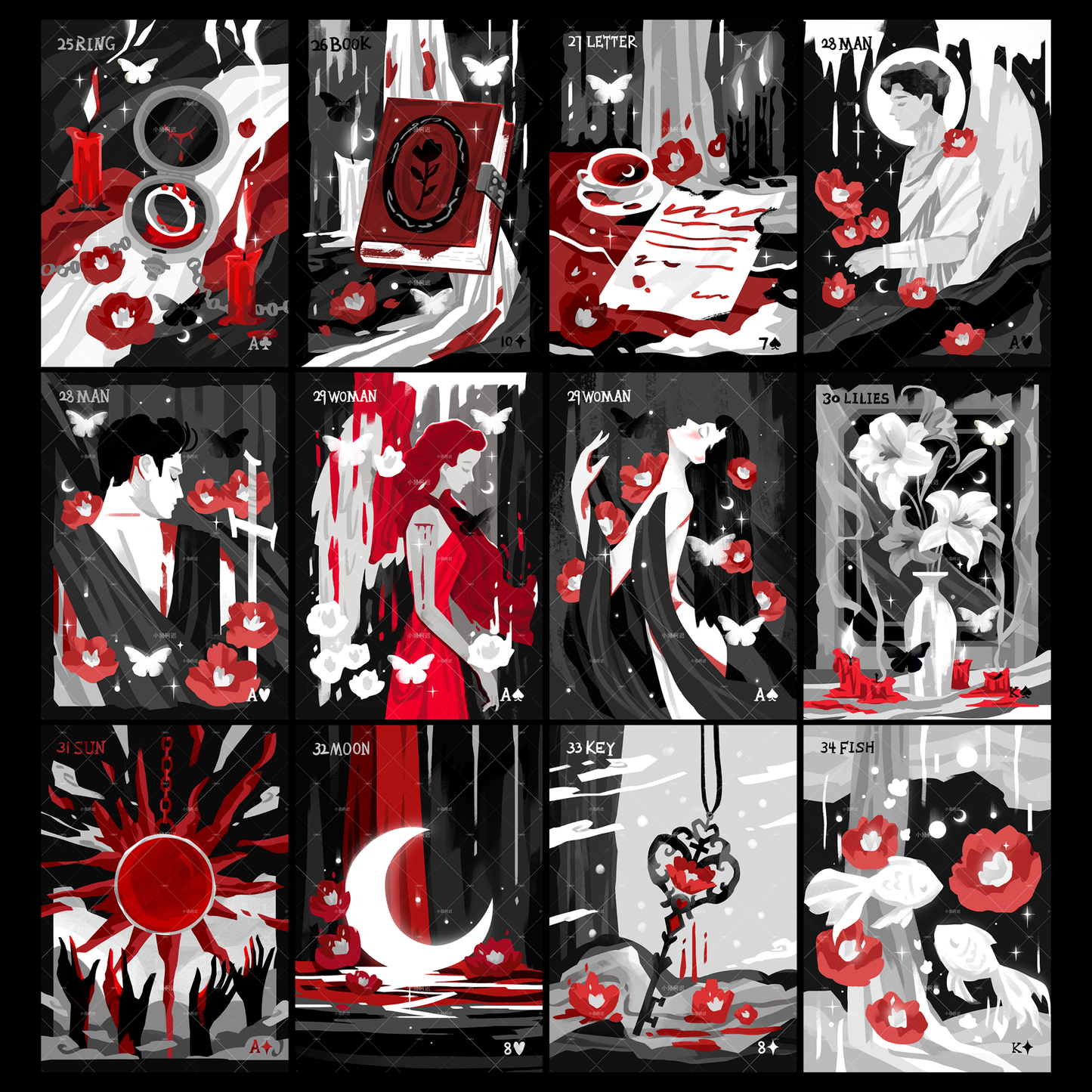 Blood Nightmare Lenormand