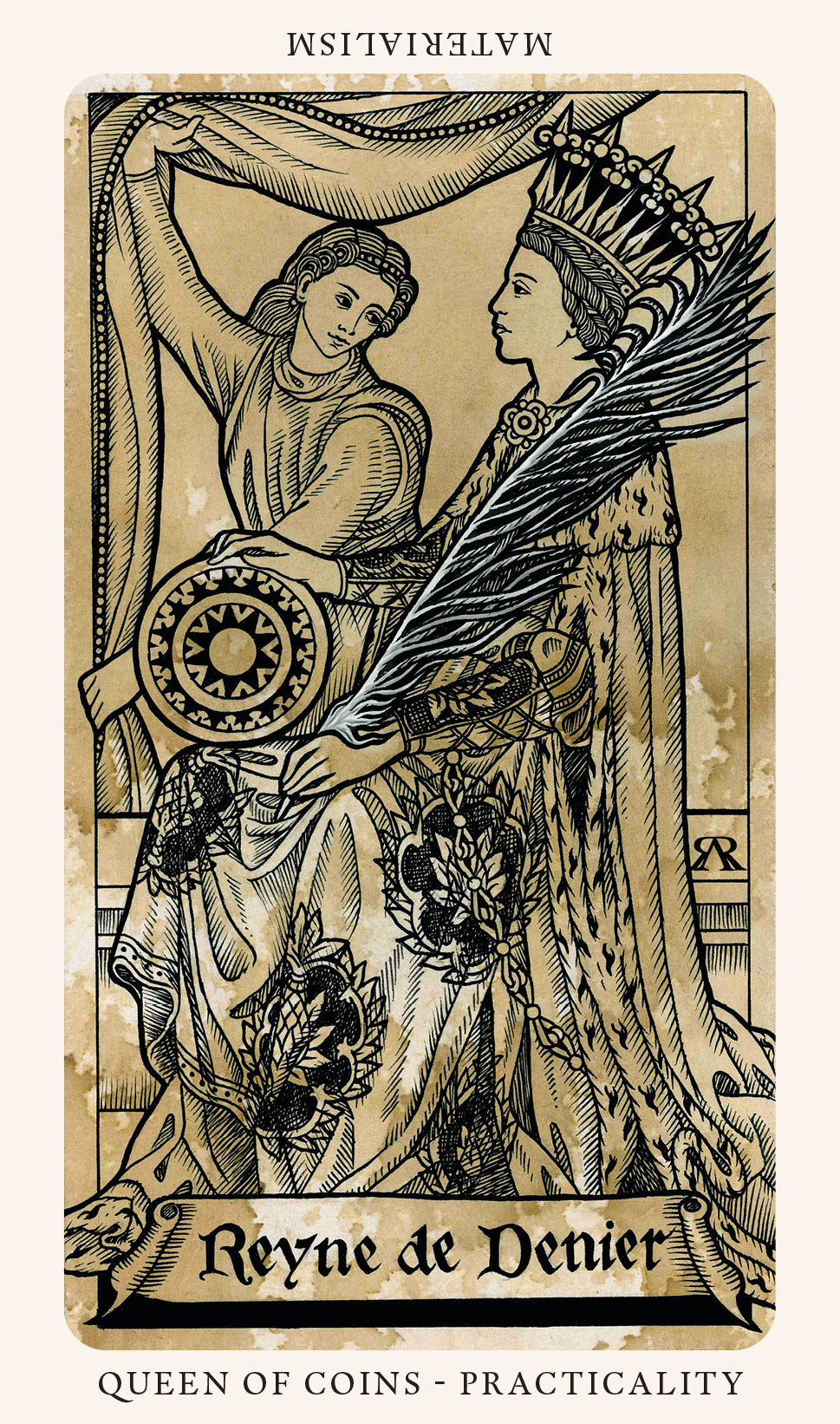 The Medieval Feathers Tarot