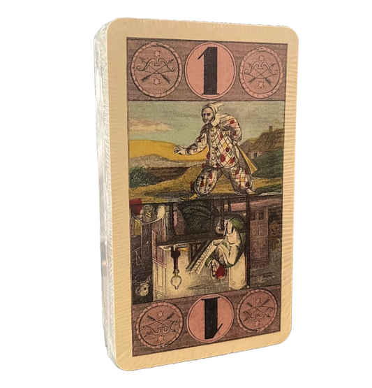Historic German Tarock Tarot | Tarot Allemand à Deux Têtes, Der Taroc