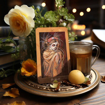 Santa Muerte Tarot ☆+2 Extra Cards Deck