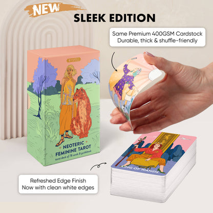 Neo Feminine Tarot Cards ☆Standard Edition (No Keywords)
