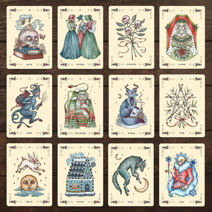 Yuletide Tales Lenormand - Deluxe Ed - Christmas Oracle Deck