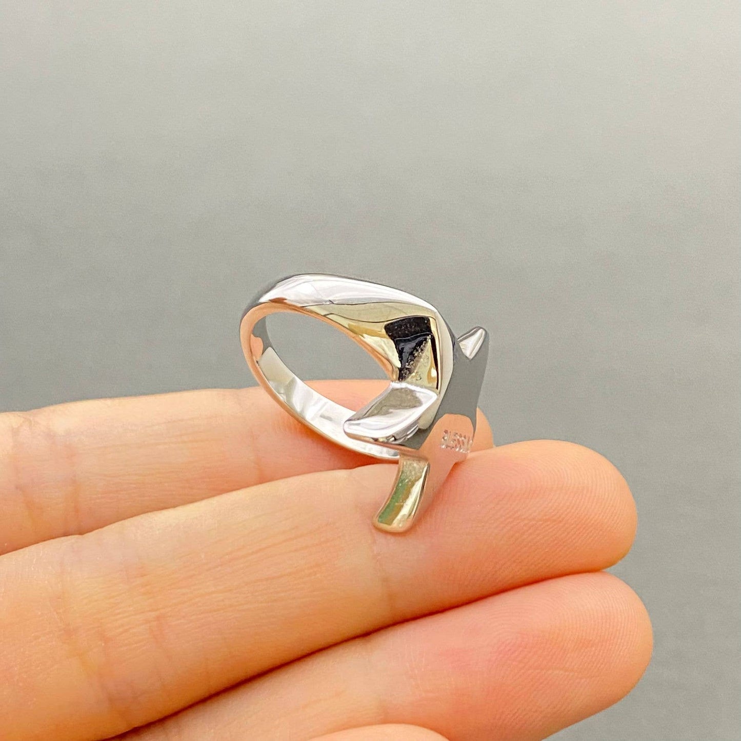 BLESSING Star 18K Gold Plated Stainless Steel Ring