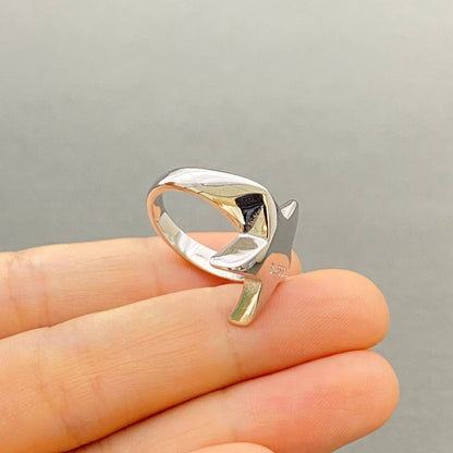 BLESSING Star 18K Gold Plated Stainless Steel Ring