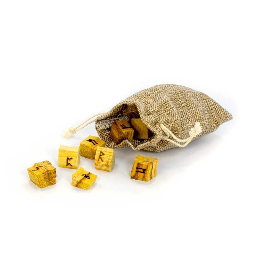Palo Santo Runes Set