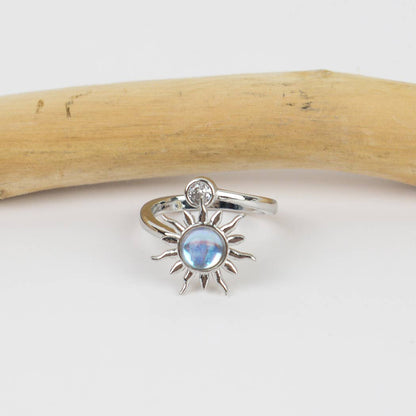 Sunflower Rotating Stress Relief Ring