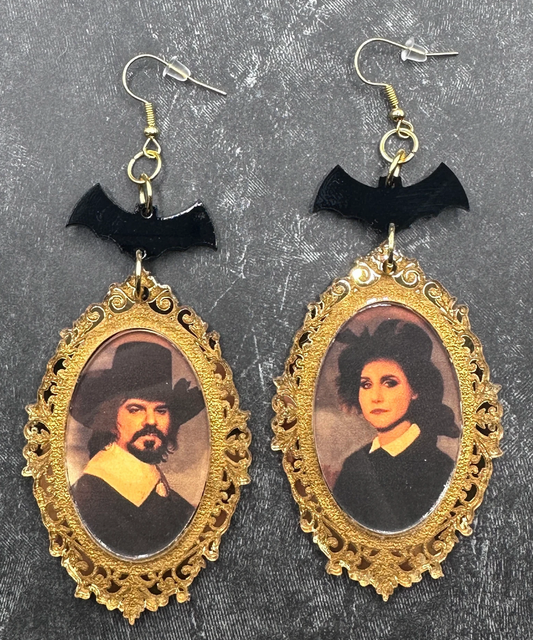 What We Do In The Shadows 🧛‍♂️🦇🧛‍♀️ Laszlo & Nadja Earrings