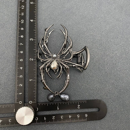 Spider Goth Hair Claw Clips