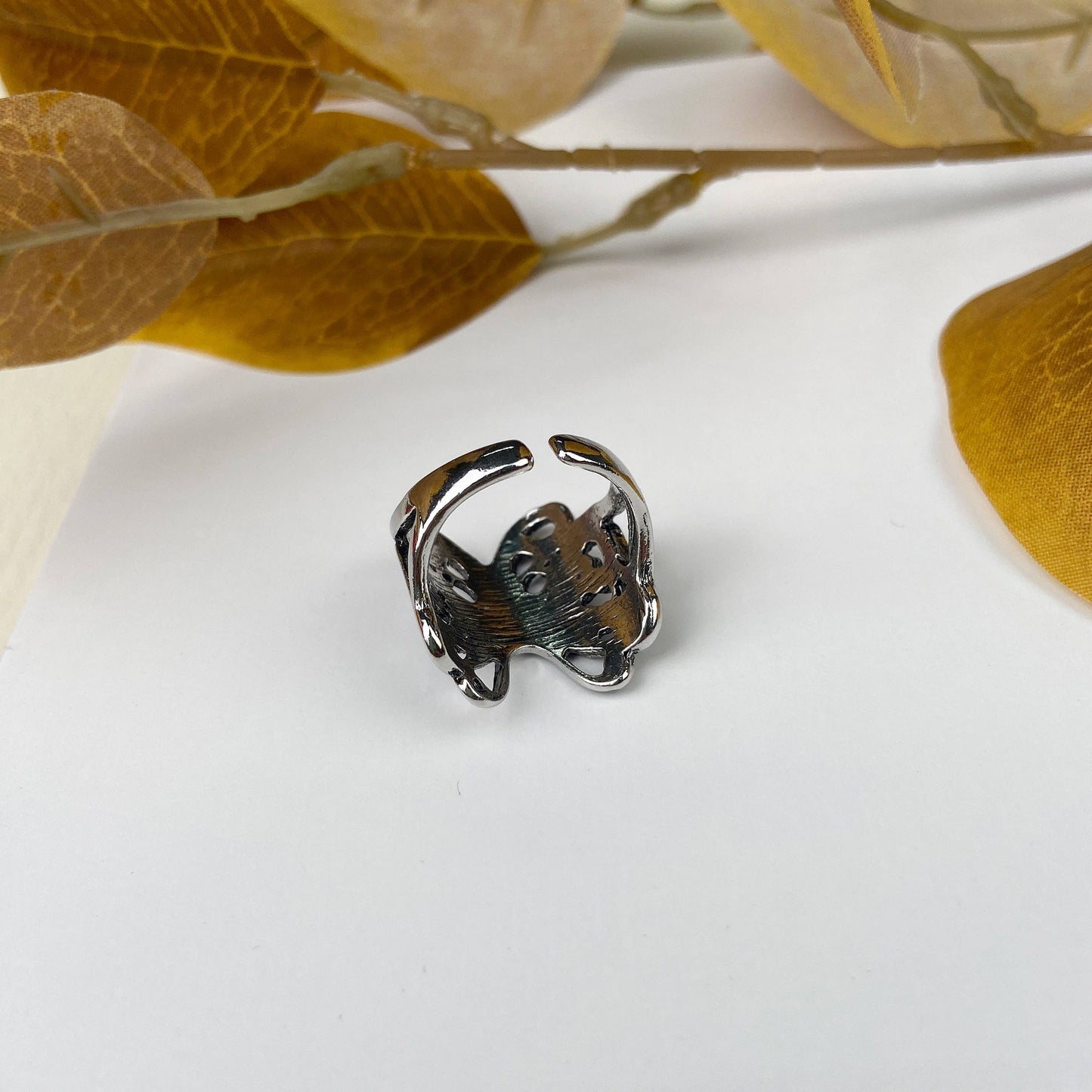 Oversize Butterfly Ring