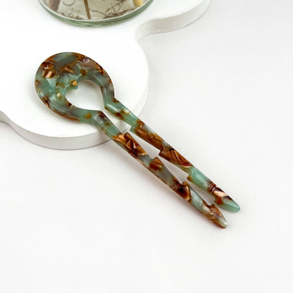 U-Shaped Heart Hair Pin