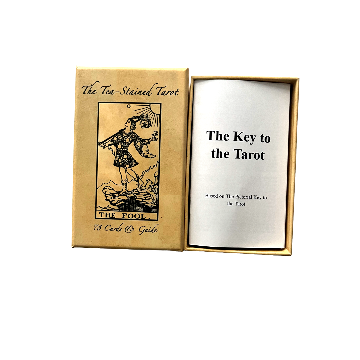 The Tea-Stained Tarot & Guide | LINEN FINISH