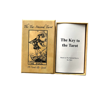The Tea-Stained Tarot & Guide | LINEN FINISH