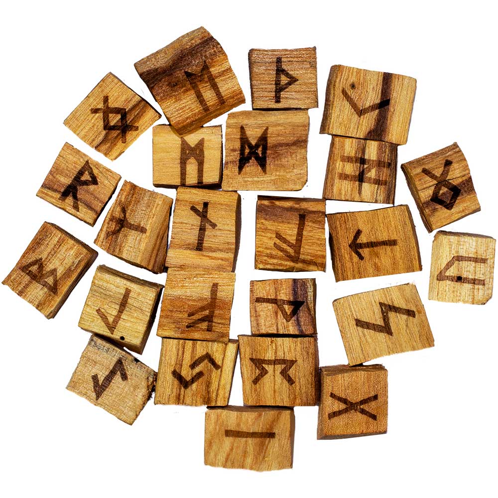 Palo Santo Runes Set